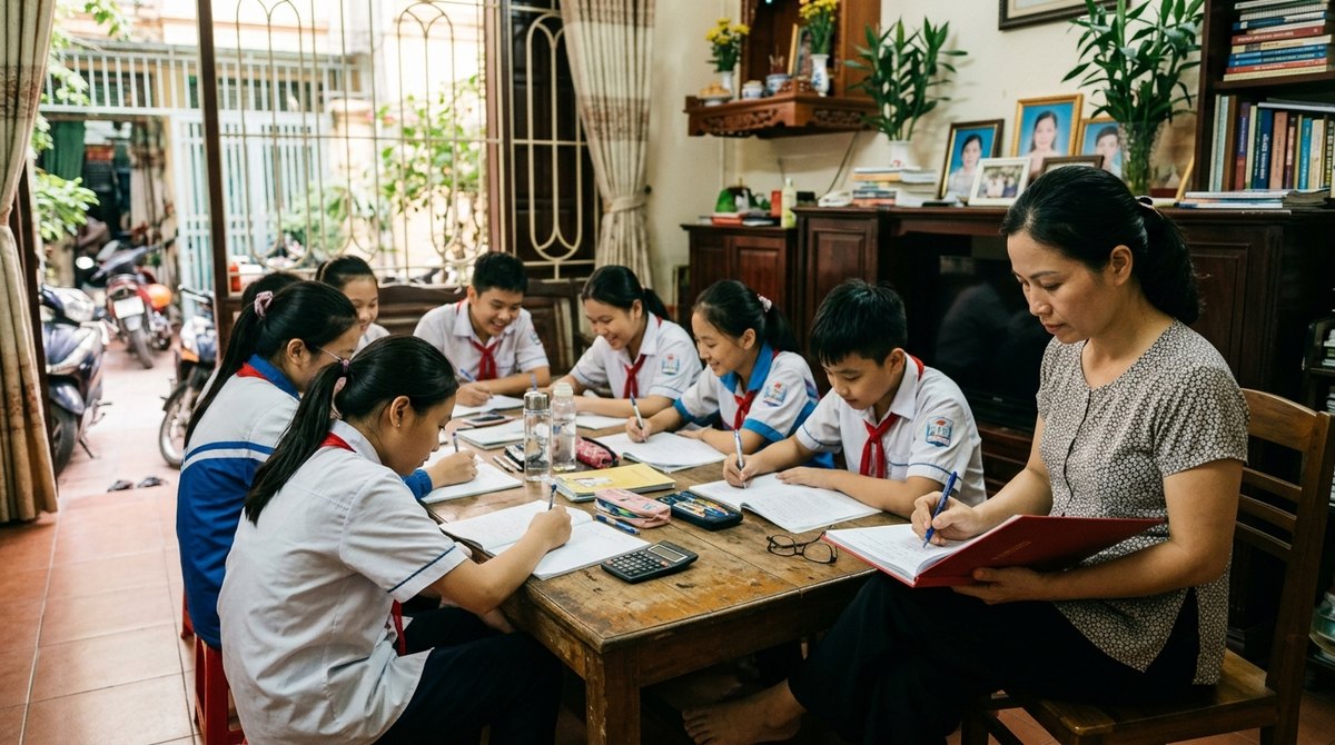 Mẫu sổ điểm danh học sinh Excel