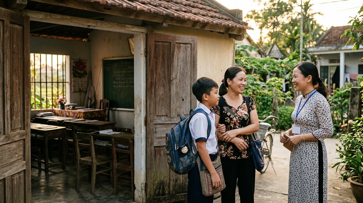 Mẫu tin nhắn giáo viên gửi phụ huynh