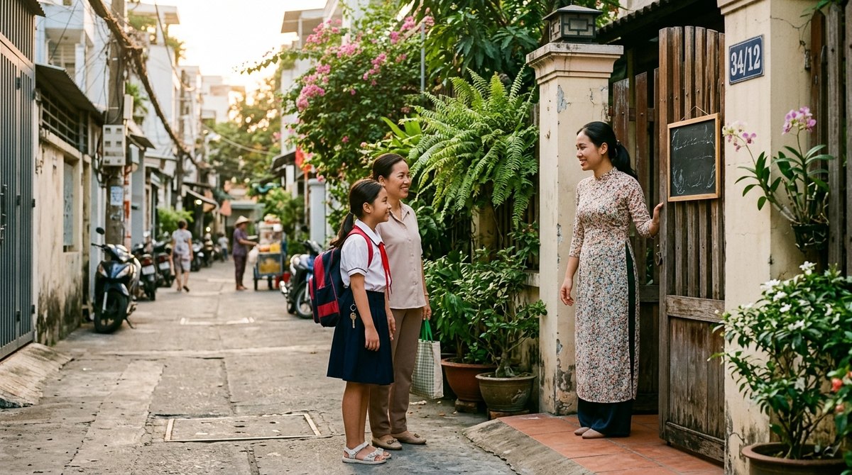 Giáo viên tuyển học sinh mở lớp dạy thêm